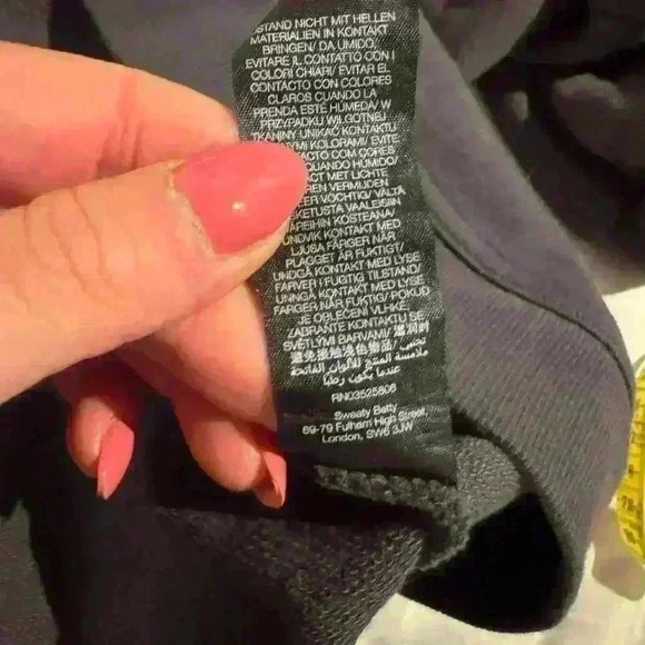 SWEATY BETTY CORA Grey Organic Cotton SWEATSHIRT Cardigan X-Small - Picture 11 of 15